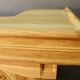 Oak and walnut bar
