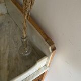 Wood & marble dressing table