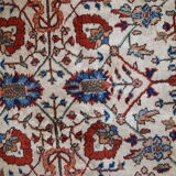 Carpet vintage Persian Mashad done hand 210x334cm 1950 s