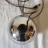 Chrome ball lamp base from the 70s