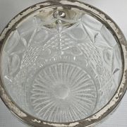 Lion head champagne bucket and its stand 20th century