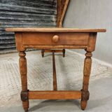 Antique French table farm dining table 19th century 73 x 201 cm