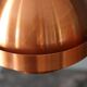Vintage Scandinavian brass pendant light, 1960s