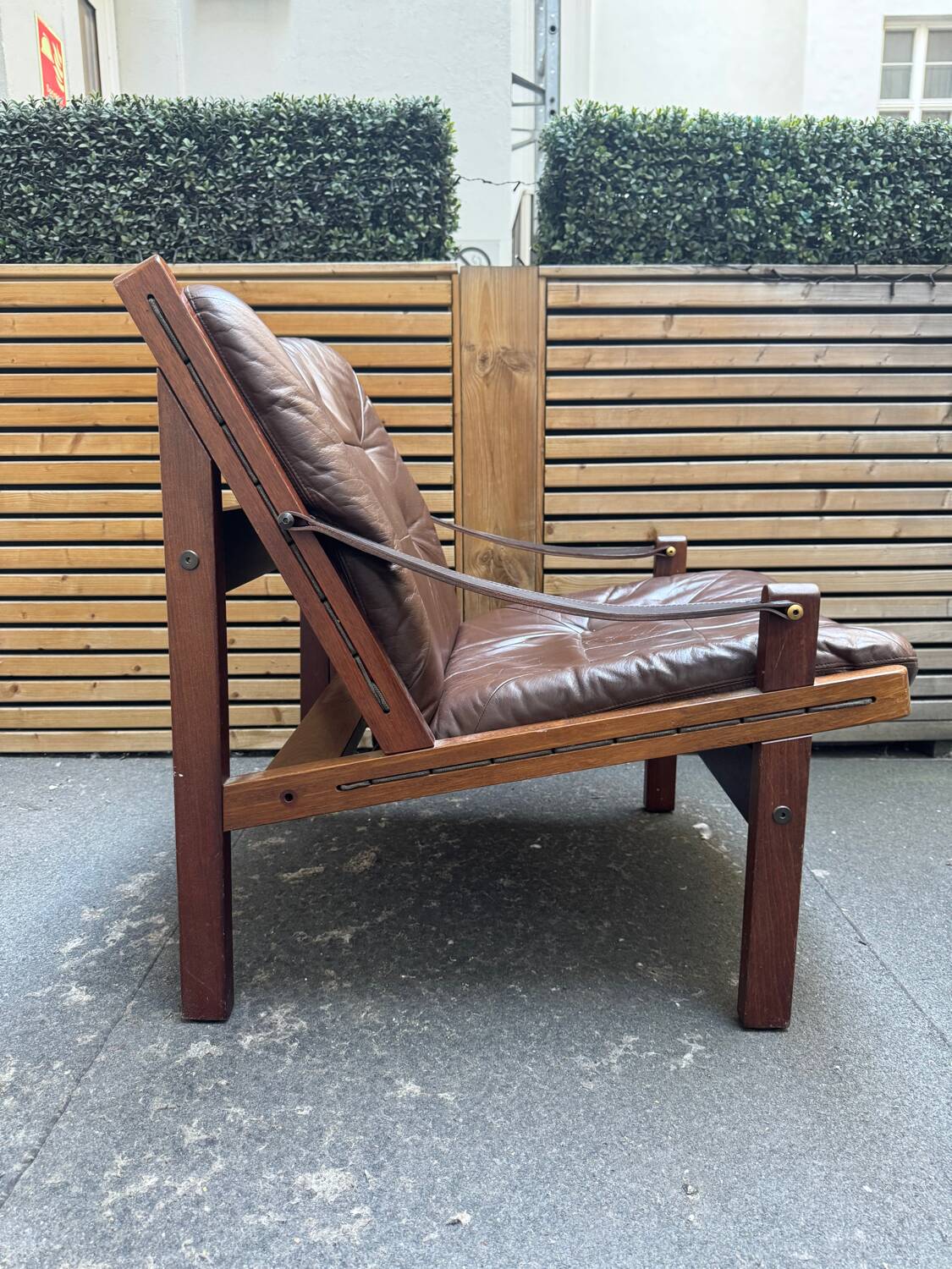 Chaise vintage Torbjørn Afdal "Hunter" pour Bruksbo, 1960