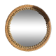 Miroir en rotin