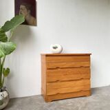 Commode en pin années 80