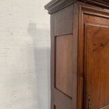 Bonnetière de style Louis Philippe en merisier massif XIX siècle