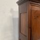 Louis Philippe style bonnetière in solid cherry wood, 19th century