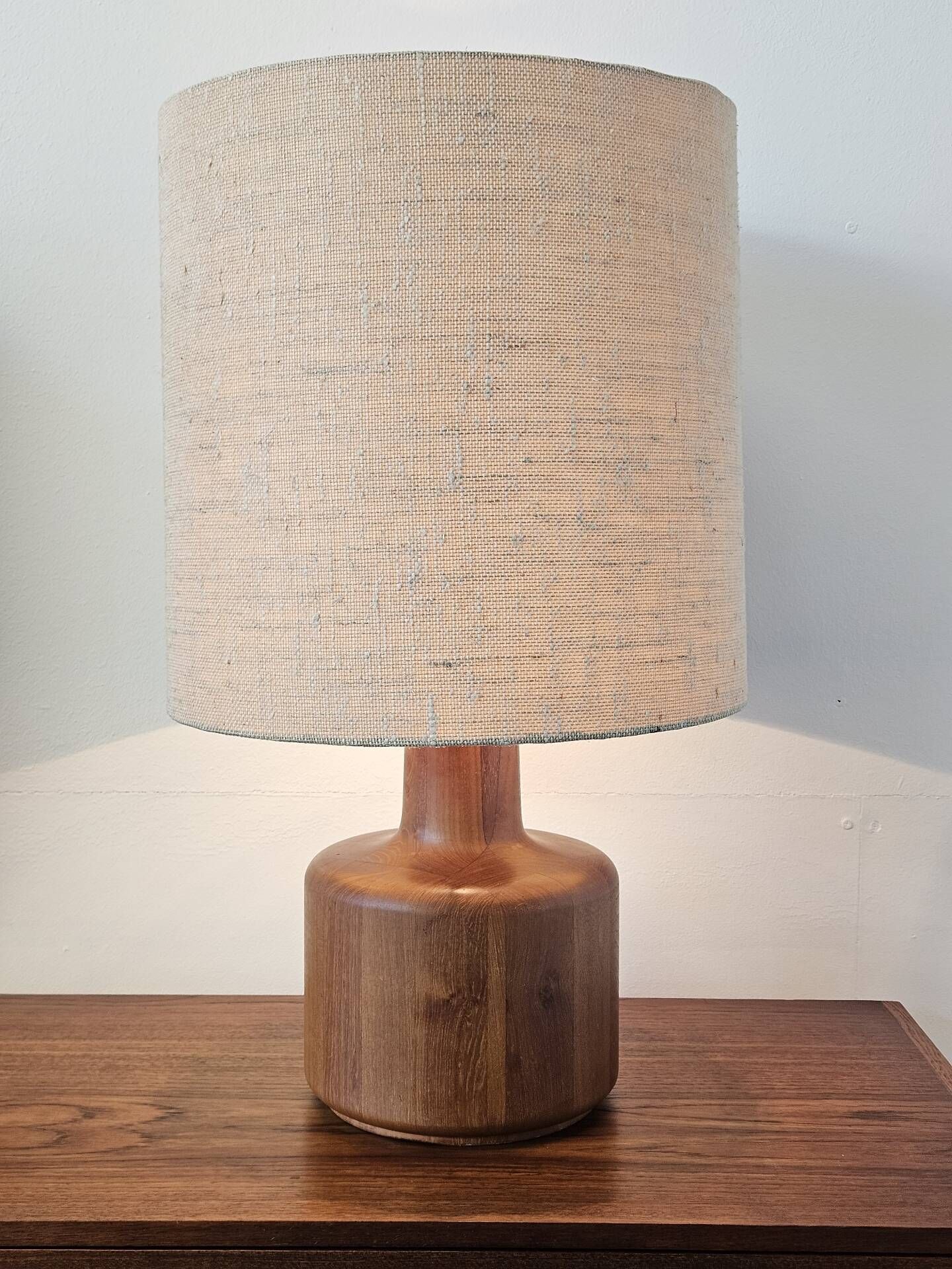 Pair of vintage teak lamps by Belform, Denmark 1960s