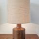 Pair of vintage teak lamps by Belform, Denmark 1960s