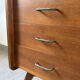 Vintage oak commode from the 1960s.