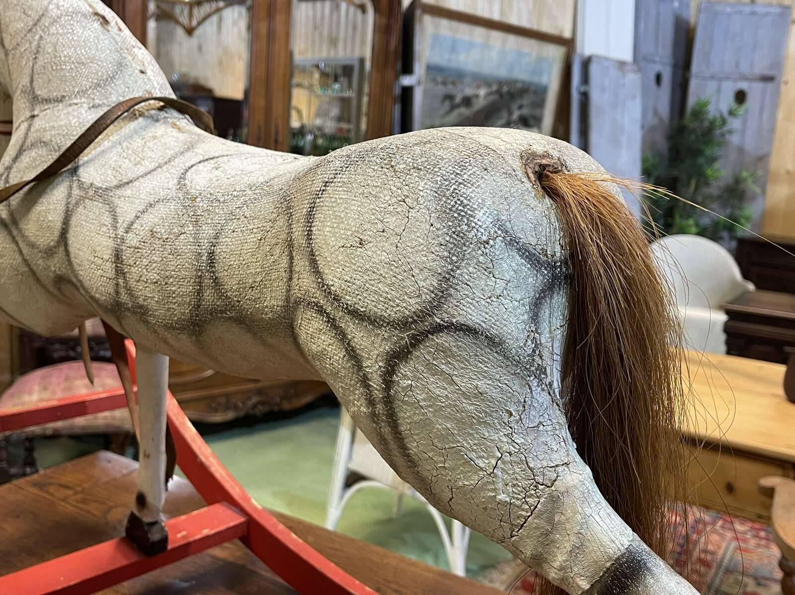 English rocking horse from the early 20th century.
