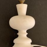 White marble lamp foot