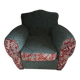 Restored vintage armchair from the 1940s-50s – provenance Nadia Barentin
