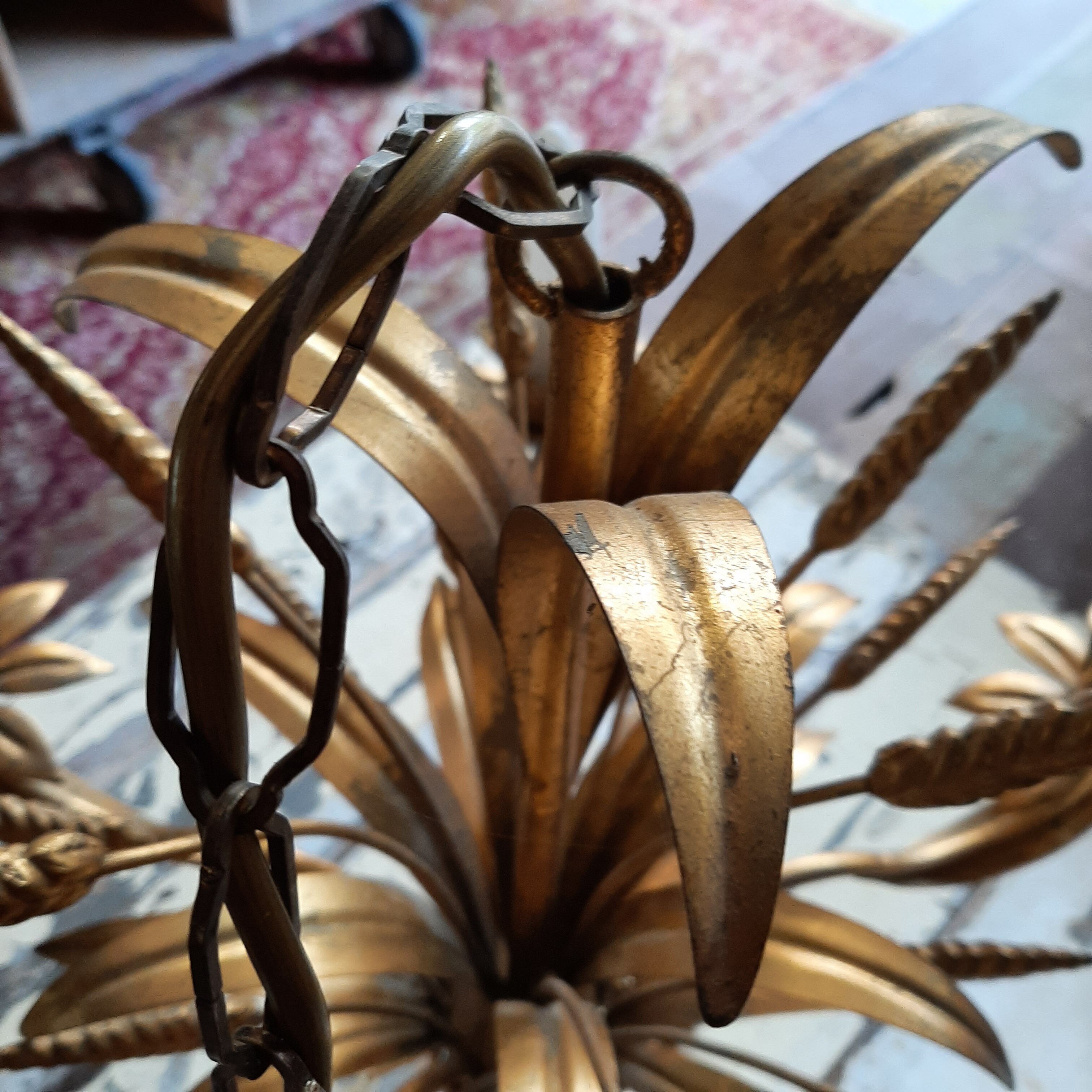 Chandelier ears of wheat around 1965