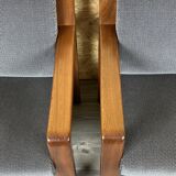 60s 70s Teak Easy Chair Lounge Chairs Danish Modern Design, Set of 2