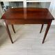 Mahogany console in Regency style 1950