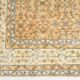 Tapis vintage classique orange et vert 6x10, 197x305 cm