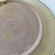 Blue and beige ceramic plate in the Nabeul style, 1970s