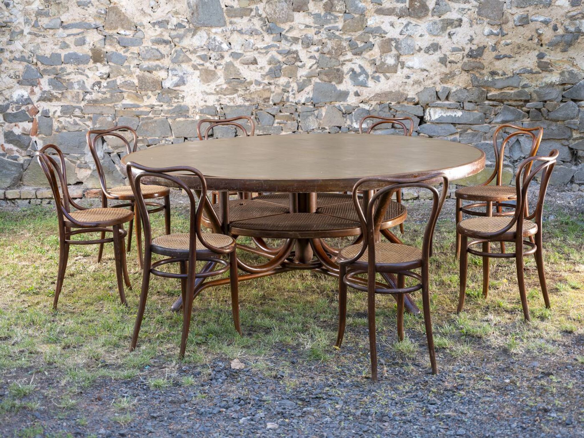Set of 12 Chairs, J. & J. Kohn, 1900s–1930s, Austria