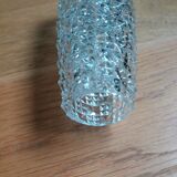 Brass wall lamp and pineapple glass