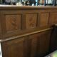American oak desk