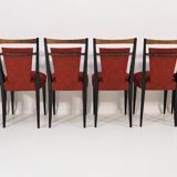 Table and 6 chairs for the dining room of the '70s