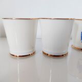 Set of 6 porcelain cups USSR 5.5 cm