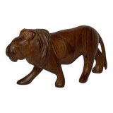 Wooden lion