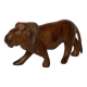 Wooden lion