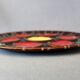 Vintage oyster plate in majolica ceramic, Vallauris style