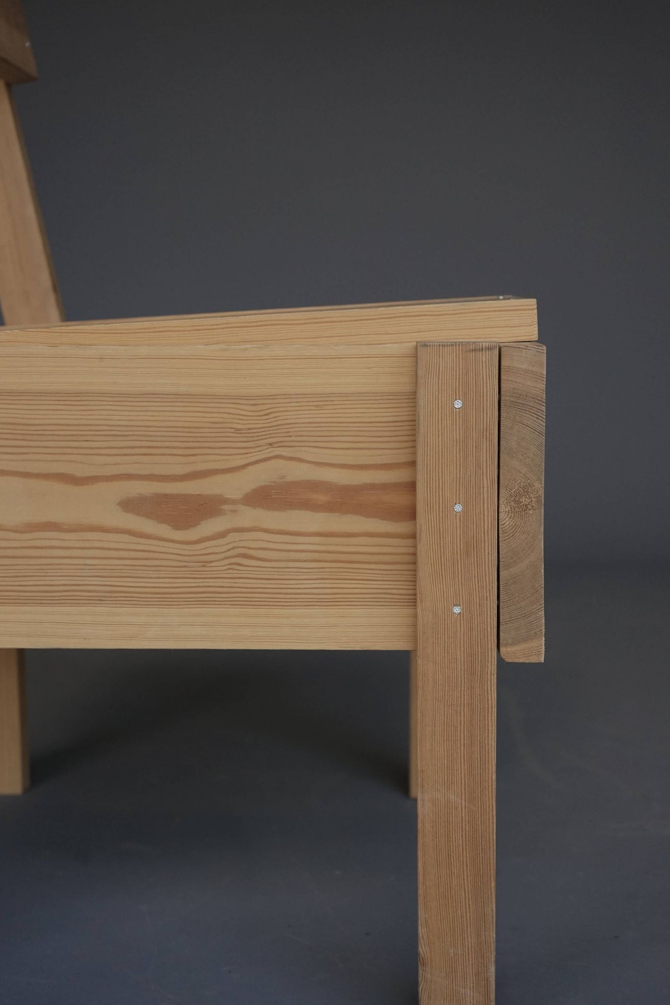 Autoprogettazione Chair 'Sedia 1', after a design by Enzo Mari, 1990s