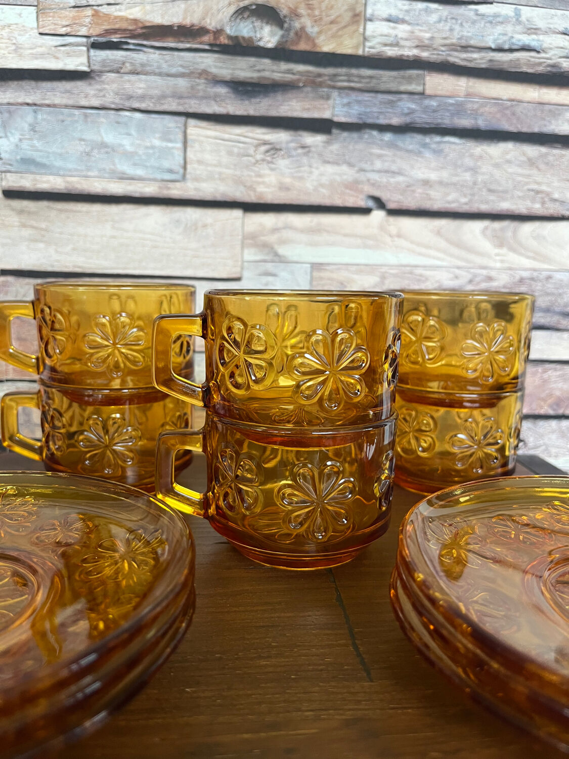 Tasses expresso avec coupelles Vereco
