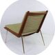 Fauteuil BOOMERANG  de P. HVIDT & NIELSEN, éd. original, restauré, 1950