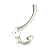Patère en fonte émaillée