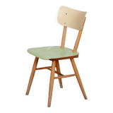 Vintage wooden chair for the manufacturer Ton, 1960