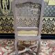 Suite de 6 chaises cannées de style Louis XV - Régence