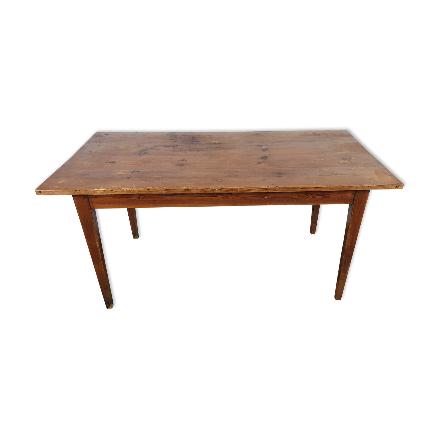 Old wooden table