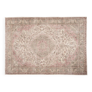 Tapis turc vintage fait main