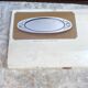 Stainless steel plate for fish and shellfish Jean Couzon