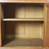 Half-moon shaped serving trolley