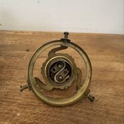 Vintage pleated glass lace lampshade ceiling light