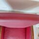 Raspberry red art deco armchair