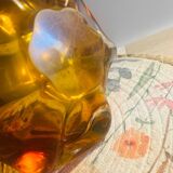 Murano ashtray year 60/70 orange