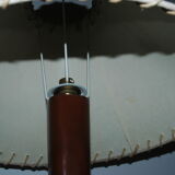 Lampe gainée de cuir