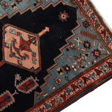 Persian rug handwoven wool 87x270cm