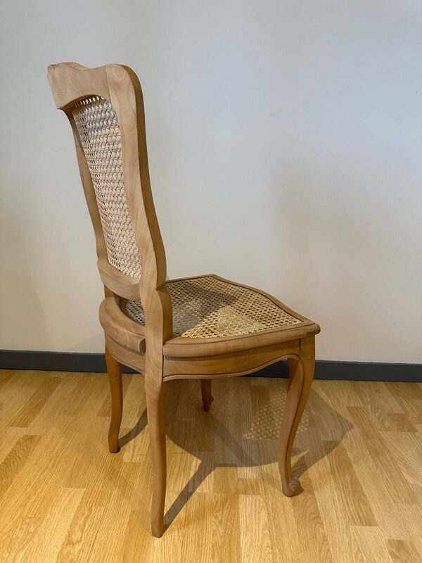 Chaise en cannage