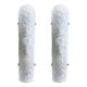 Contemporary Hammered Transparent "Graniglia" Murano Glass Wall Sconces-Set