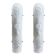 Contemporary Hammered Transparent "Graniglia" Murano Glass Wall Sconces-Set