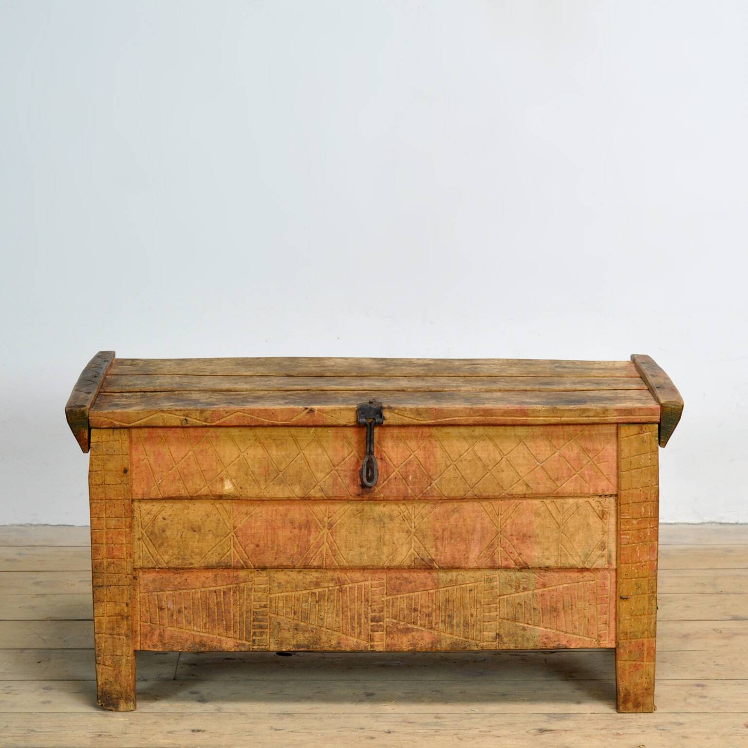 Shepherd's chest, 1850s